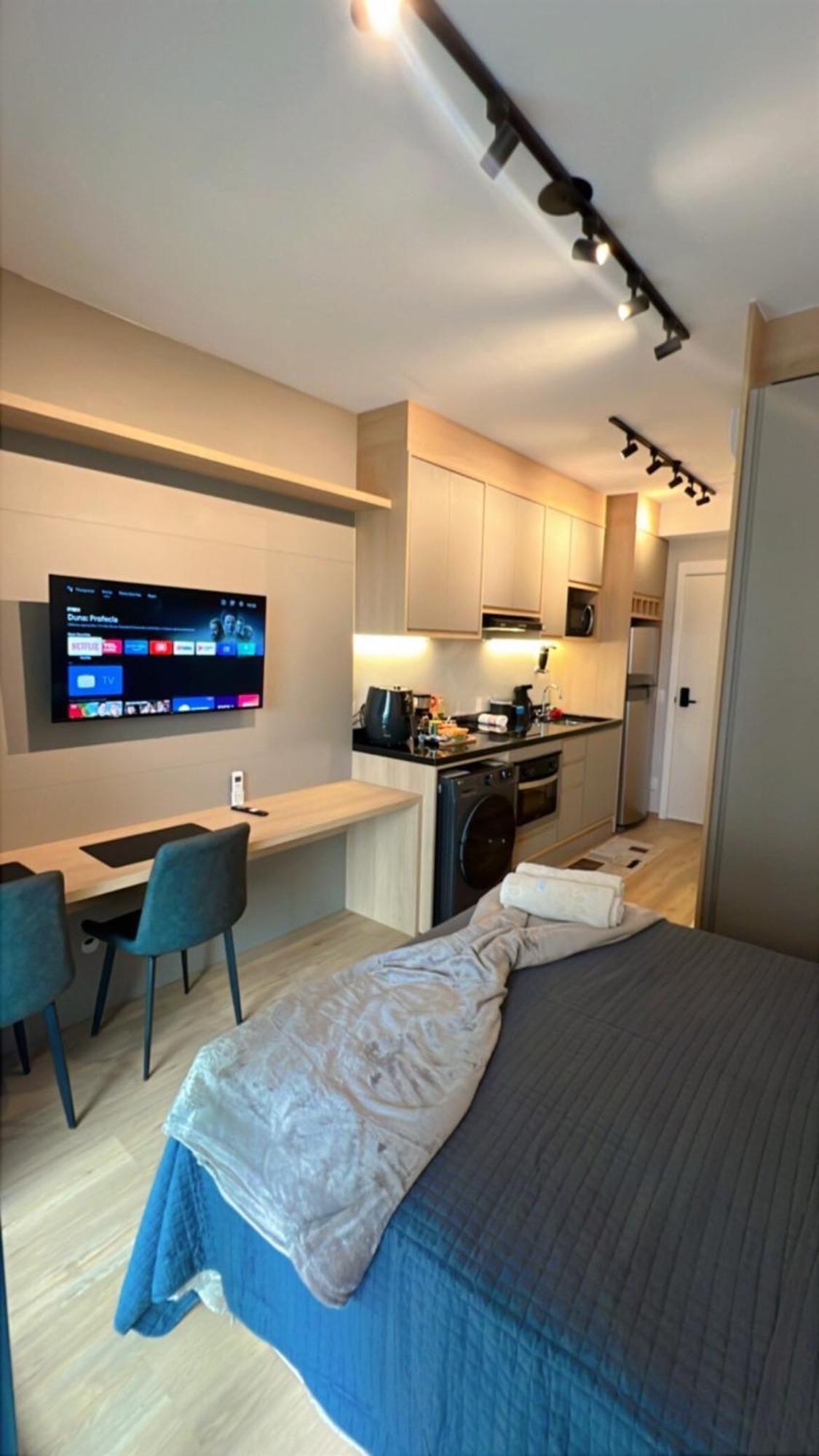 Apartamento Metro Brooklin - Novo E Charmoso - Completo - Ar Condicionado